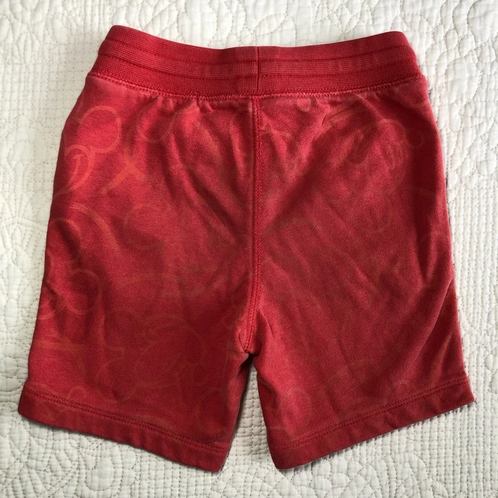 GAP Toddler Vibrant Red Micky Mouse Disney Shorts Size 3T
